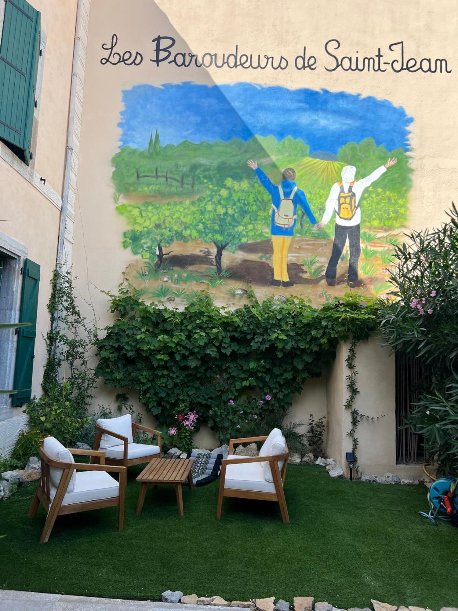 Les Baroudeurs De Saint Jean Bed & Breakfast Exterior foto